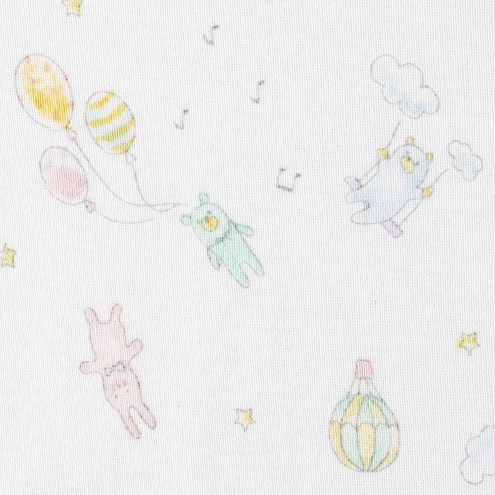 日本 Combi - mini系列-純棉包屁衣(黏貼式)-悠遊趣 (60-70)