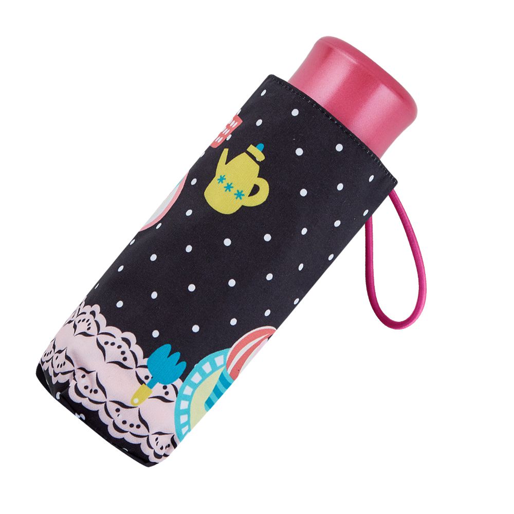 抗UV手開迷你口袋傘-甜點圓舞曲-230g