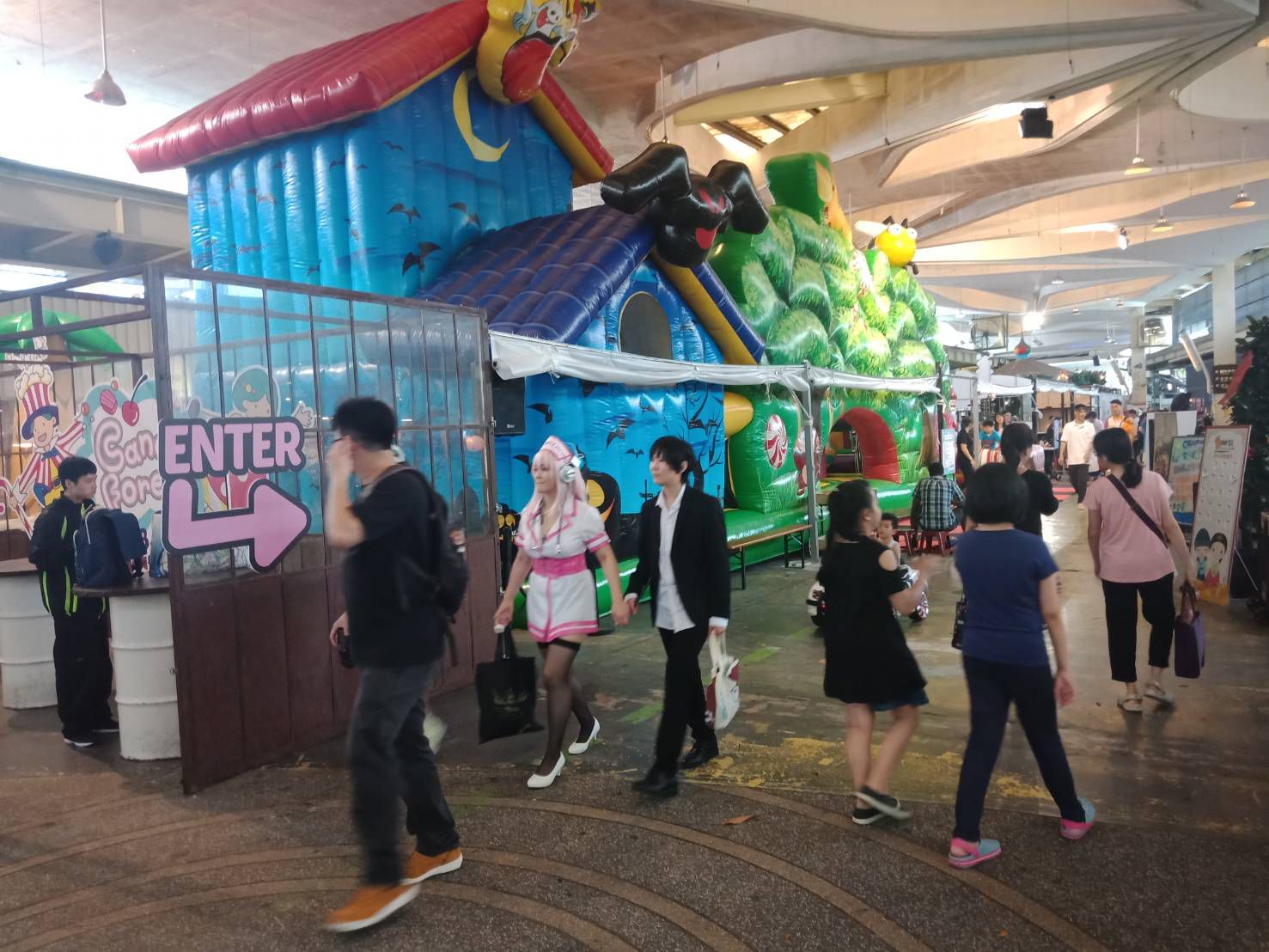 【糖果魔法森林】巨無霸氣墊♟臺北圓山花博公園「網路特惠價」