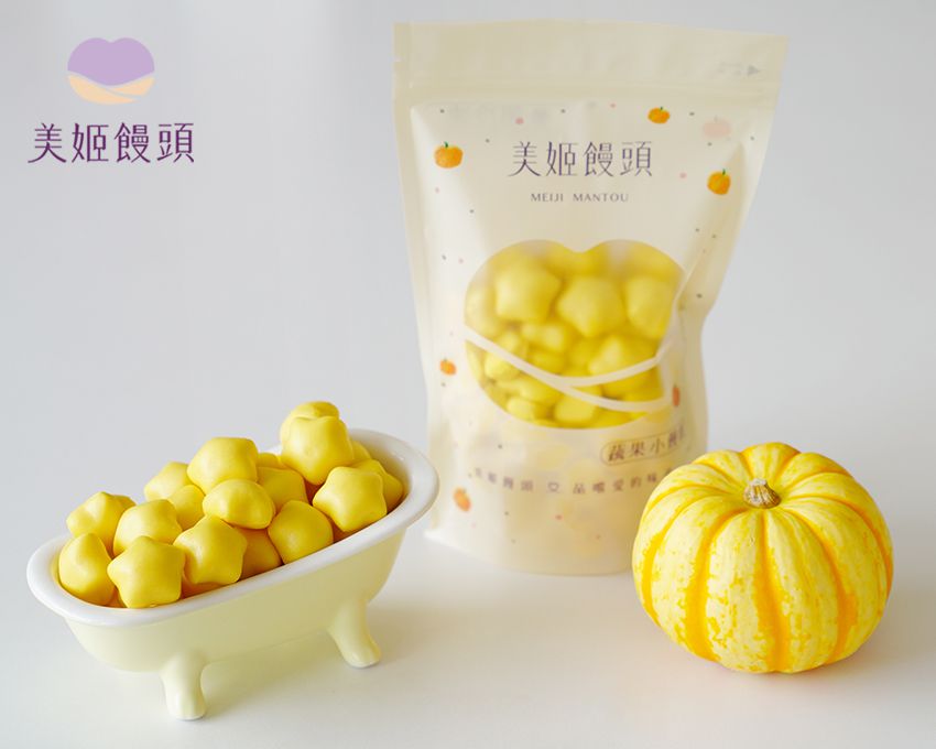 美姬饅頭 - 數星星南瓜泥一口小饅頭 (180g)