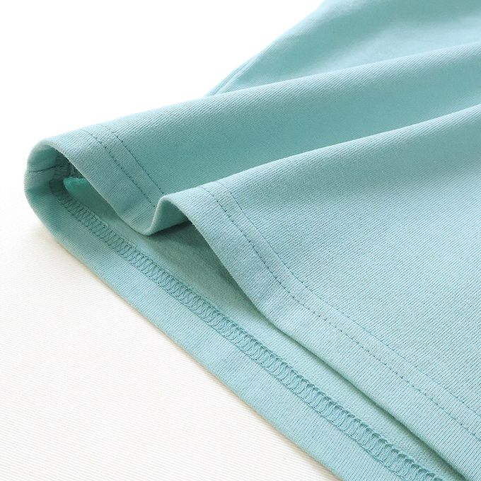 日本 ZOOLAND - 海洋印花短袖上衣-背後鯨魚-紫