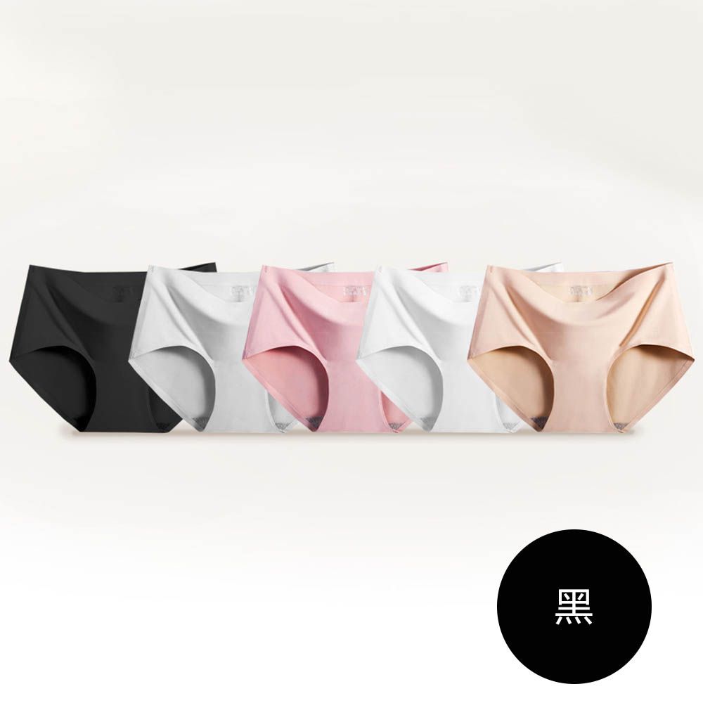 (Junior)輕薄絲滑無痕內褲-黑