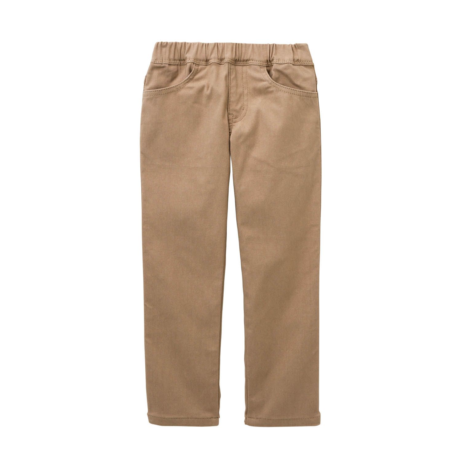 日本千趣會 - GITA 高彈性好動直筒口袋長褲-杏