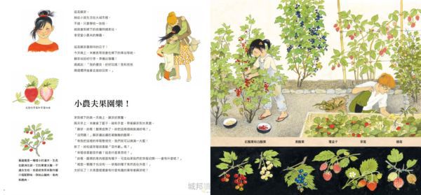 食農教育小田園繪本套書（蔬菜是怎麼長大的呀？ + 水果是怎麼長出來的呢？）