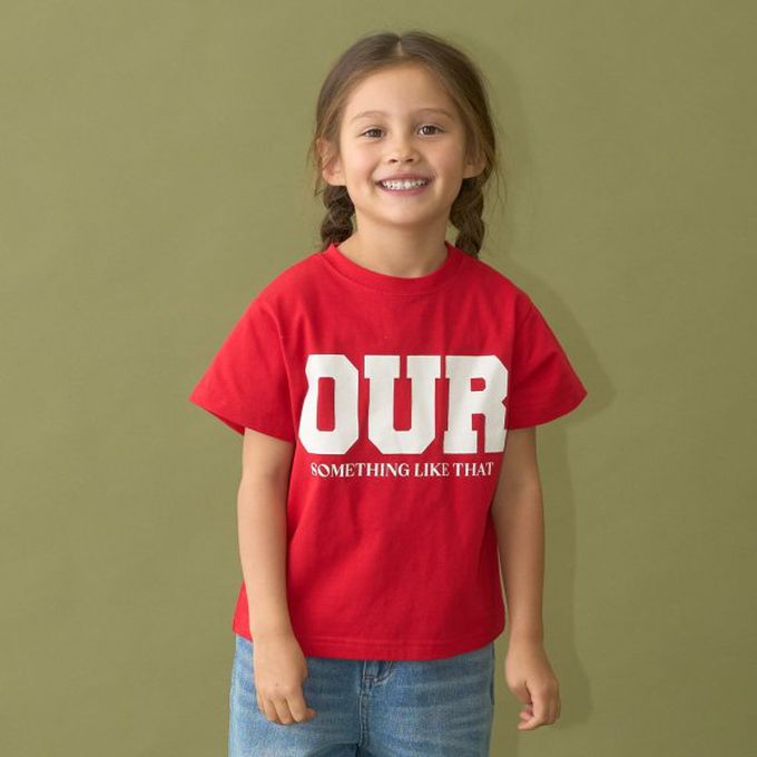 日本 b-ROOM - 簡約印花舒適天竺棉短袖上衣-BETTER-紫