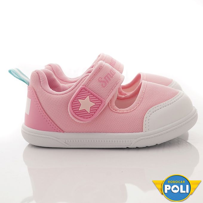 台灣製POLI室內鞋(中小童段)-室內鞋-粉