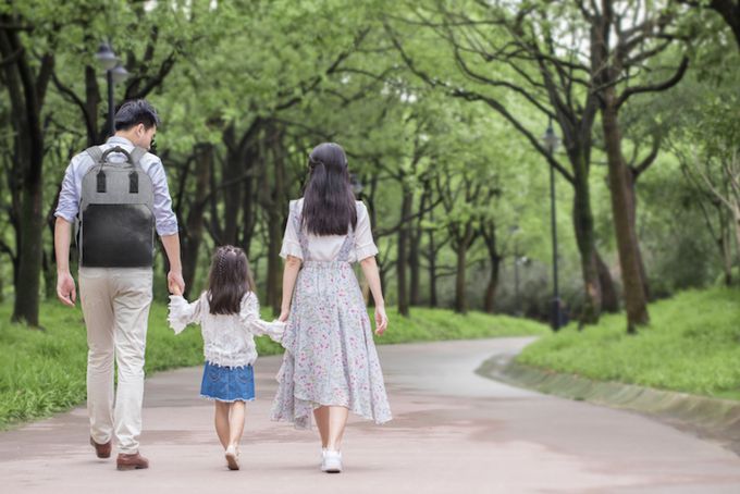 Heine 海恩 - 時尚流行後背包媽媽包 大尺碼媽媽後背包 (WIN-HD17)-黑灰