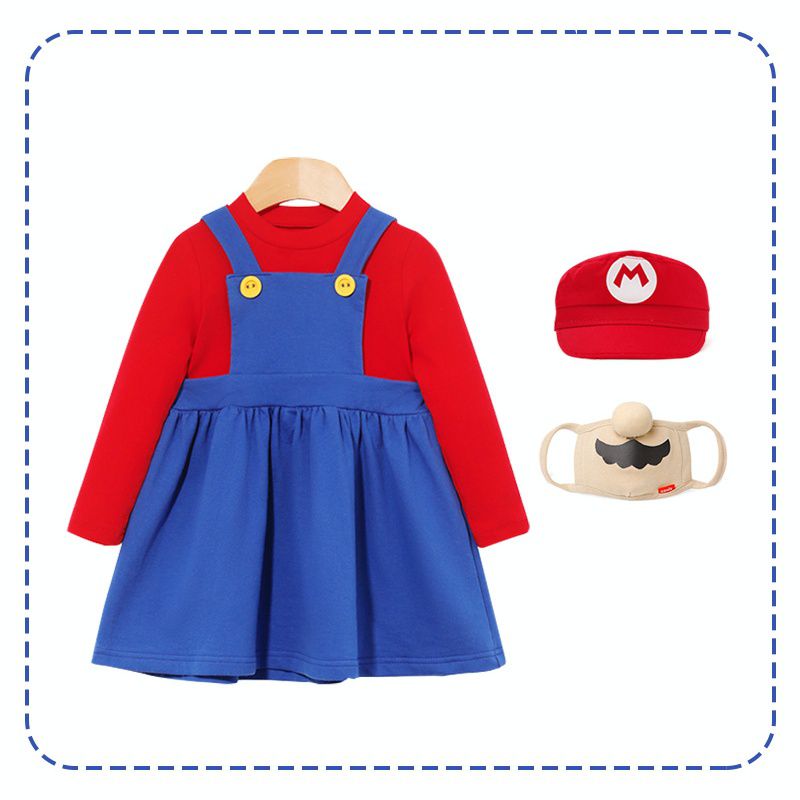 韓國 OZKIZ - 卡通變裝棉布口罩/萬聖節 (FREE)