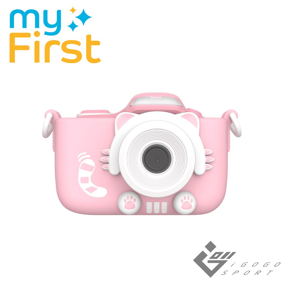 myFirst - Camera 3 雙鏡頭兒童相機-粉紅色