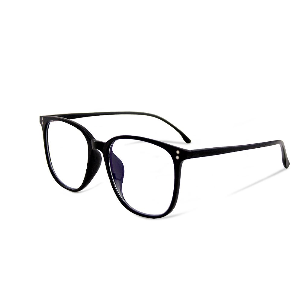 ALEGANT - 日雜經典百搭款TR90輕量森林黑色方框UV400濾藍光眼鏡