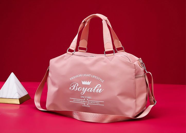 英倫風乾濕分離2way包-墨綠