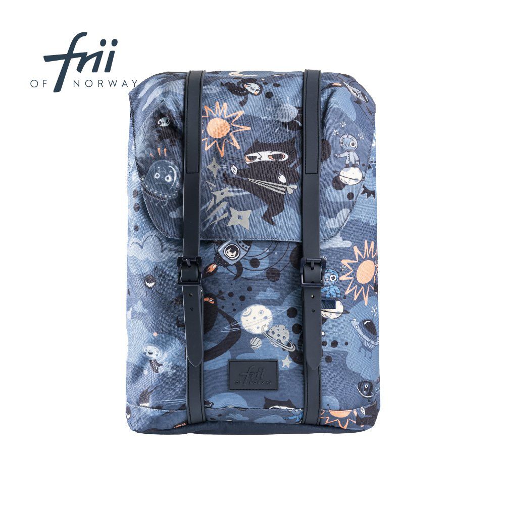 挪威Frii - Retro書包22L-太空忍者'22