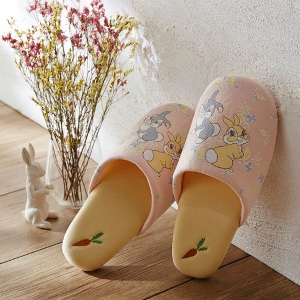 日本千趣會 - 迪士尼室內拖鞋-邦尼兔-粉