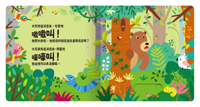 Slide 好聲音！聽見囉！雨林動物