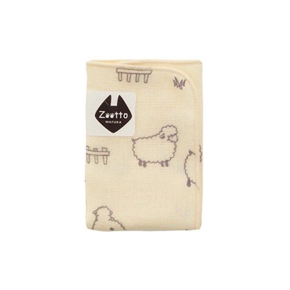 日本zootto - 日本製純棉泉州毛巾小手帕-小羊