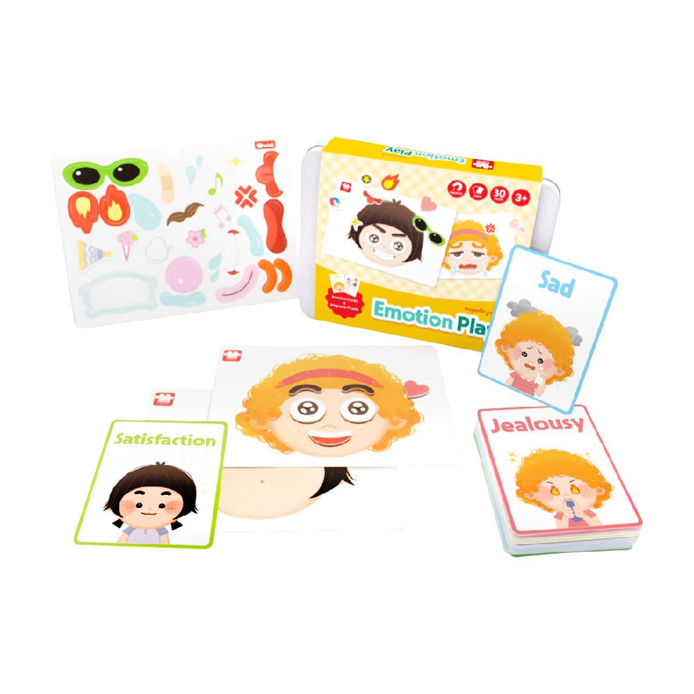 場景磁性貼盒裝組-認識情緒