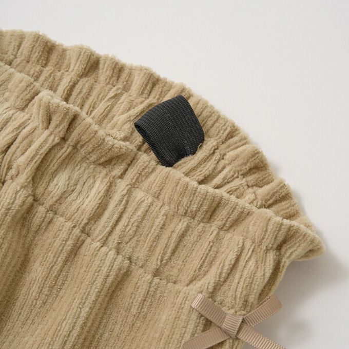 日本 Lycee mine - 柔軟絨面針織素色長褲-薰衣草