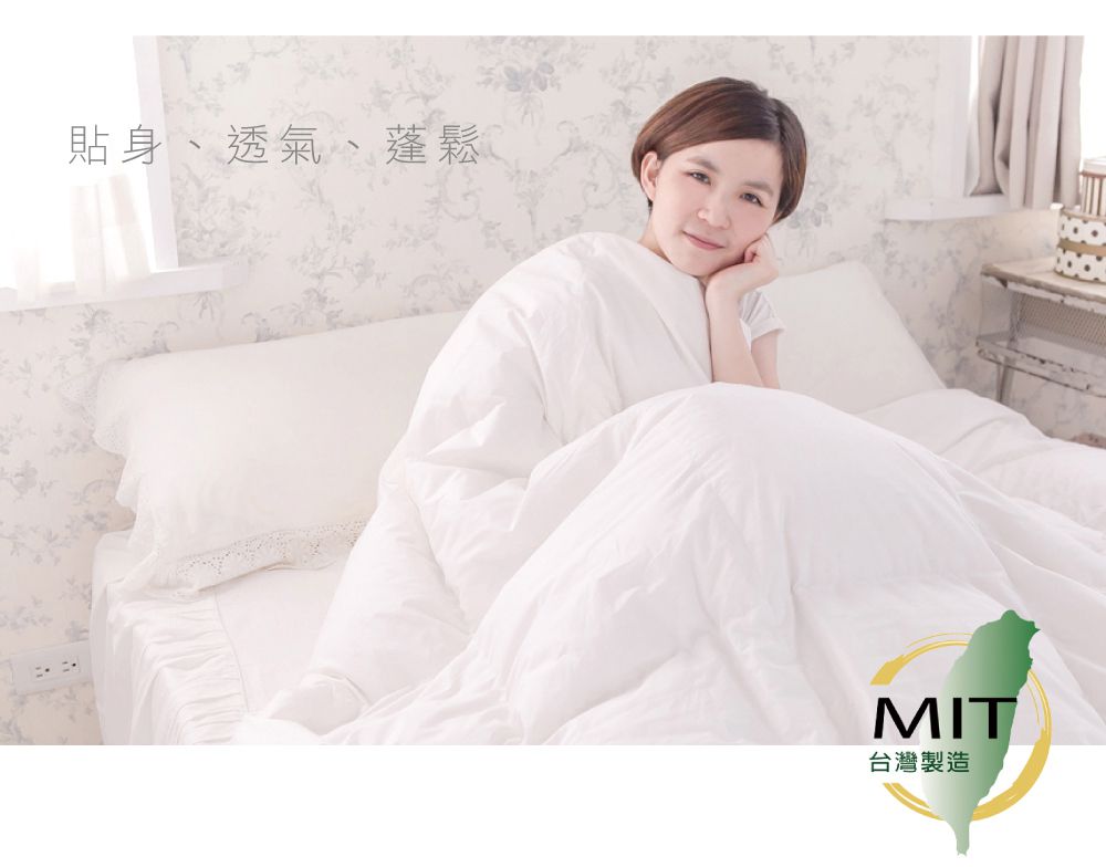 鴻宇 HongYew - 威爾斯羽絨被 冬被 95%匈牙利羽絨 美國棉230織 純棉表布-雙人加大8X7