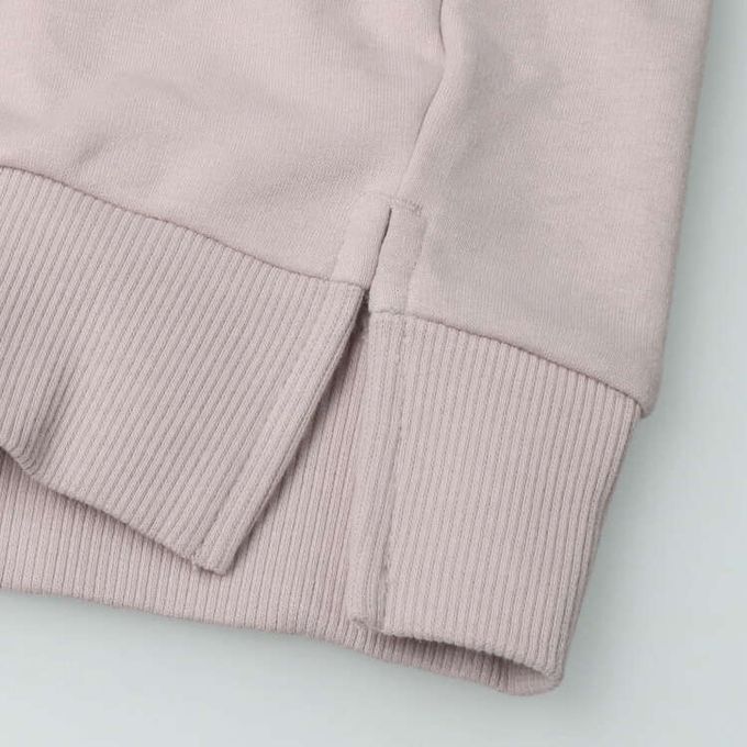 akachan honpo - 內裡刷毛休閒上衣-淺米色