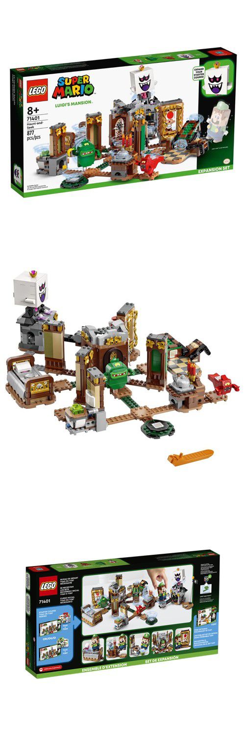 樂高 LEGO - 樂高積木 LEGO《 LT71401 》超級瑪利歐系列 - 路易吉洋樓 鬧鬼捉迷藏-877pcs