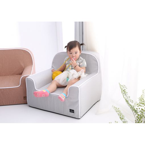 AJ2  北歐風質感兒童沙發 / 親子星球泡芙懶骨頭