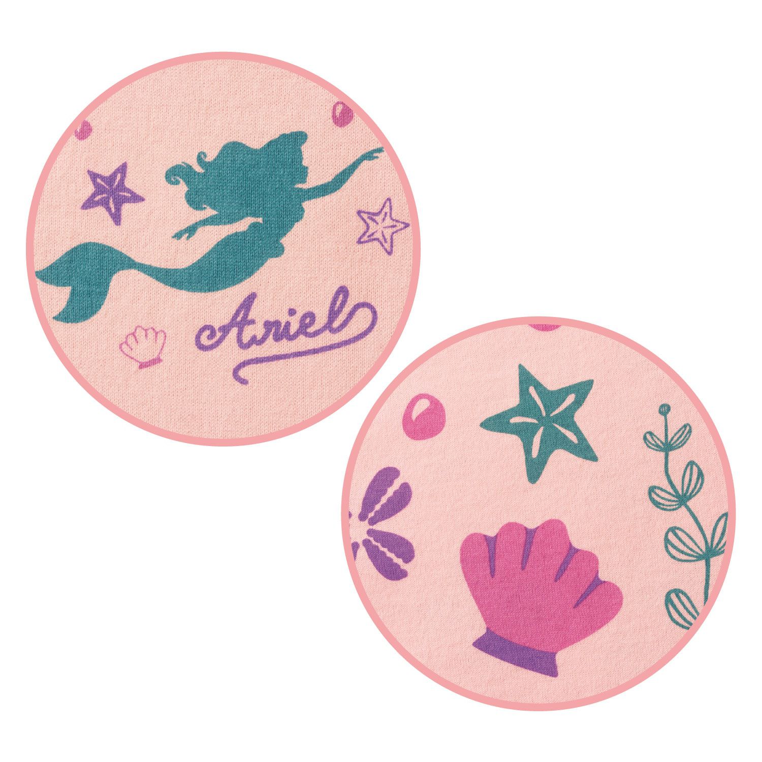 日本千趣會 - 迪士尼 傘狀印花短袖洋裝-冰雪奇緣-水藍