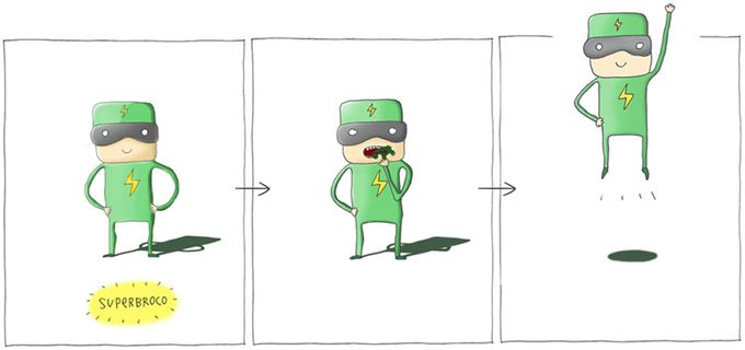 日本 TAK - 食育英雄便當盒-魚魚英雄(藍)