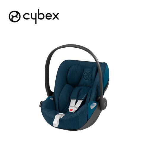 德國 Cybex - Cloud Z Plus i-Size 頂級輕量180度旋轉嬰兒提籃-丹寧布款-青藍