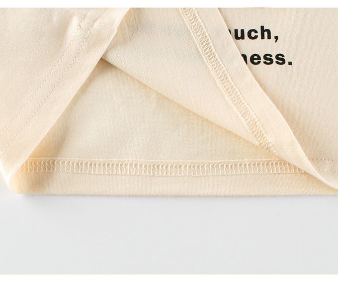 短袖棉T-10號選手-杏+黃