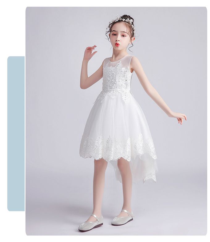 銀雪杉林拖尾禮服