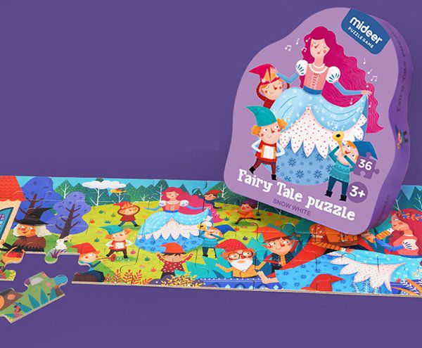 MiDeer - 童話故事拼圖-白雪公主-36片