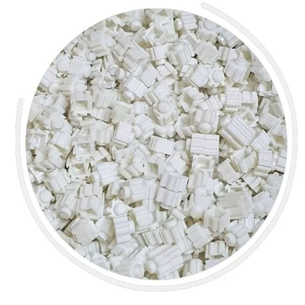 꾹꾹블럭 - 韓國咕咕拼豆補充包(400顆)-#18白色