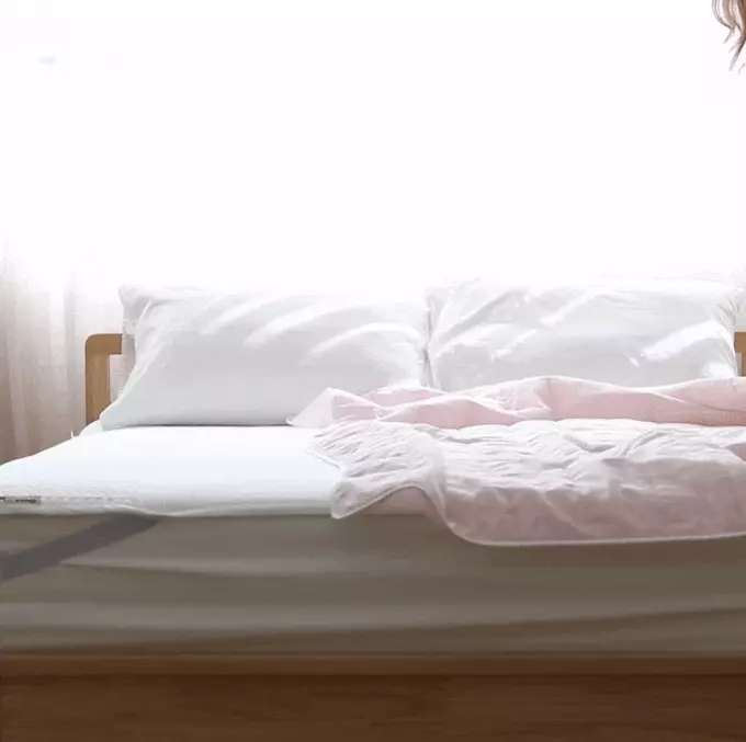 韓國 Hello HiZoo - 3D透氣雙面三層涼感四季被/涼被/透氣被/冷氣被(薄荷綠)