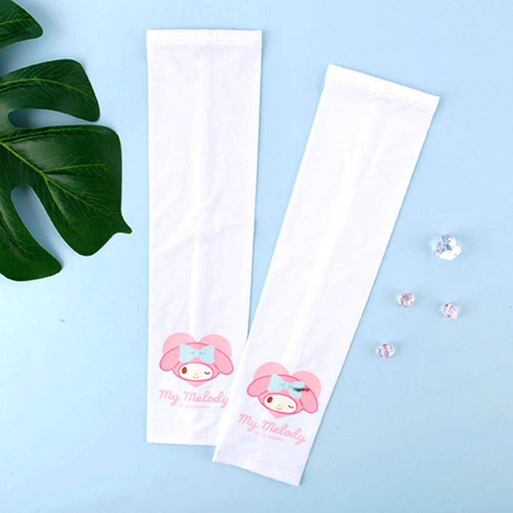 兒童用輕薄透氣防曬袖套-卡通人物美樂蒂