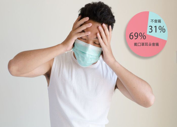 SOFF - 台灣製專利口罩減壓護套-二對-粉紅x1/透明x1