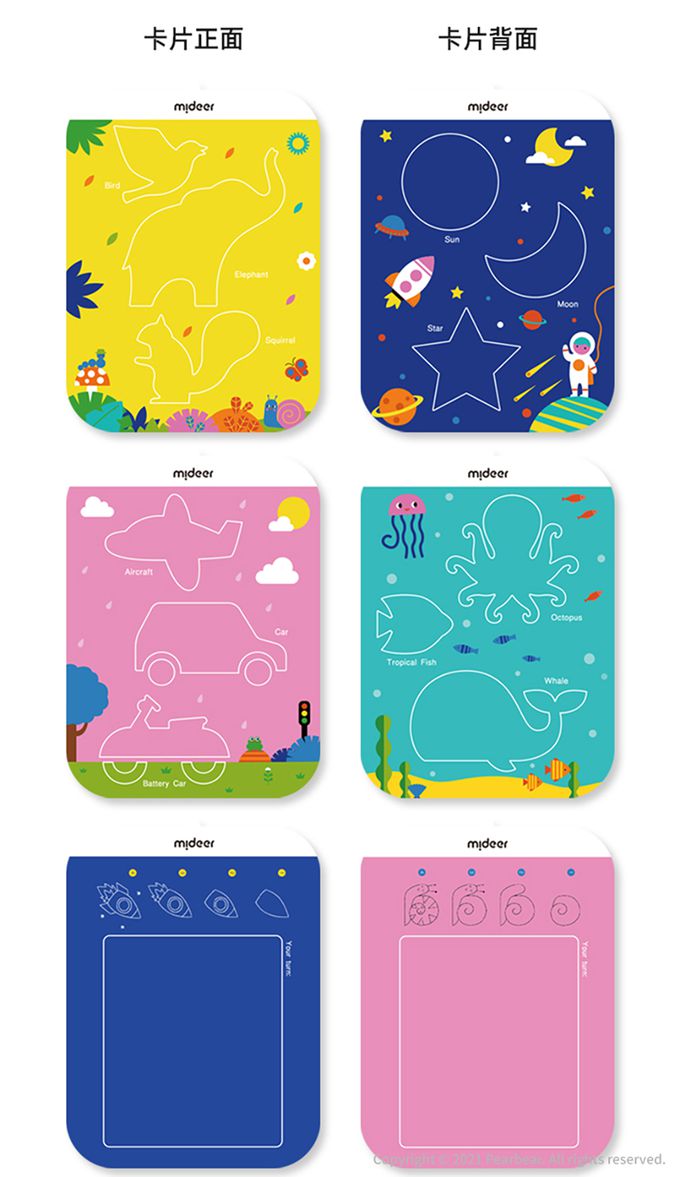 MiDeer - 液晶護眼多功能學習繪畫板