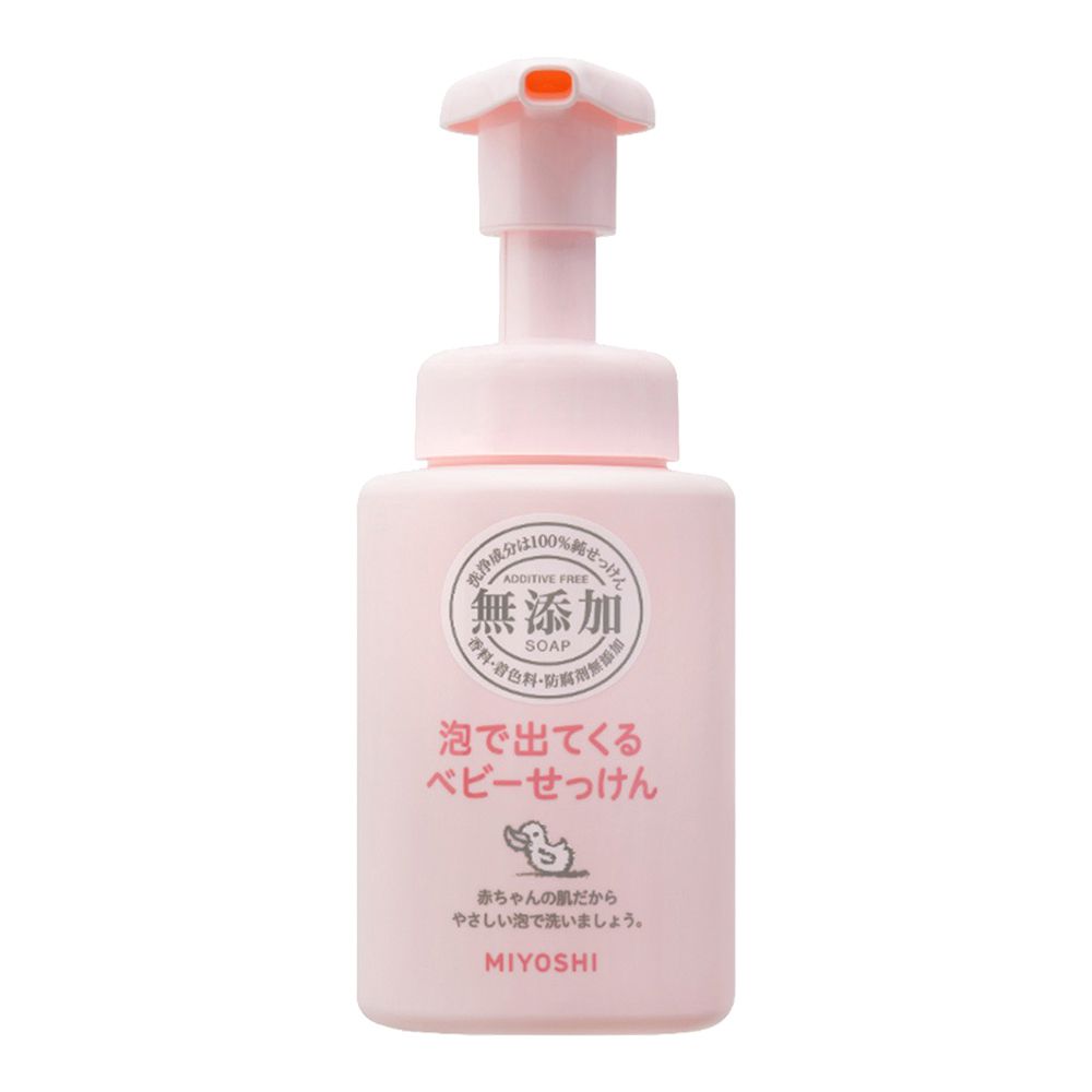 日本 MIYOSHI 無添加 - 無添加嬰幼兒泡沫沐浴乳-250ml