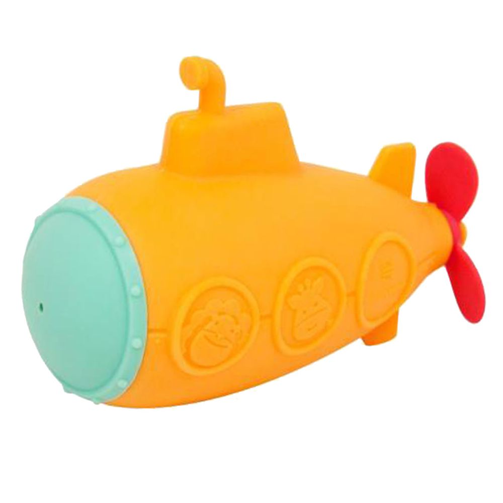 MARCUS＆MARCUS - 動物樂園矽膠洗澡玩具-潛水艇
