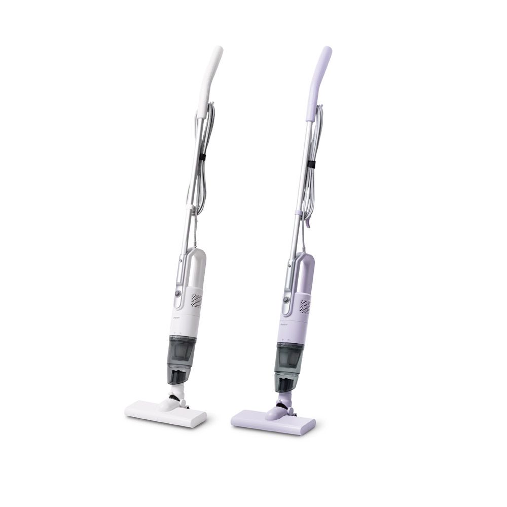 小立人︱有線手持直立兩用吸塵器 JY-SV22/SV22P-1.1kg超輕量 15KPA強吸力 貓砂剋星 自體站立-白色/紫色