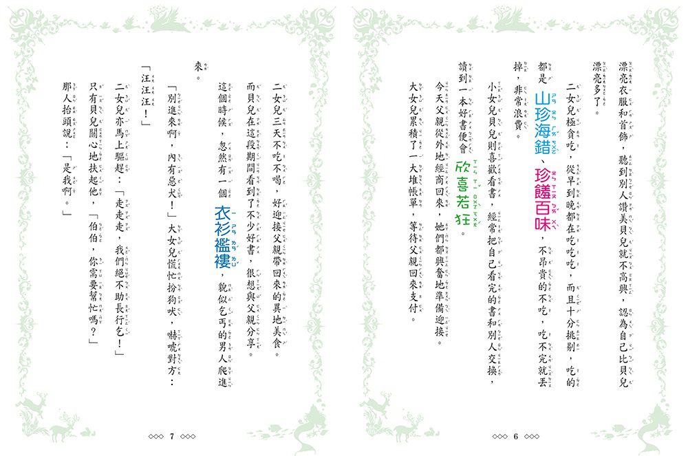 童話夢工場-美女愛野獸 (隨書附贈: 可愛人物貼紙、成語魔法書、心情留言卡)