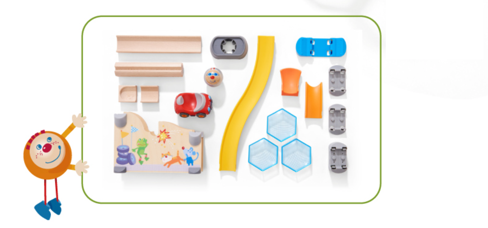 紐倫堡玩具展冠軍！德國【HABA】木製滾球軌道