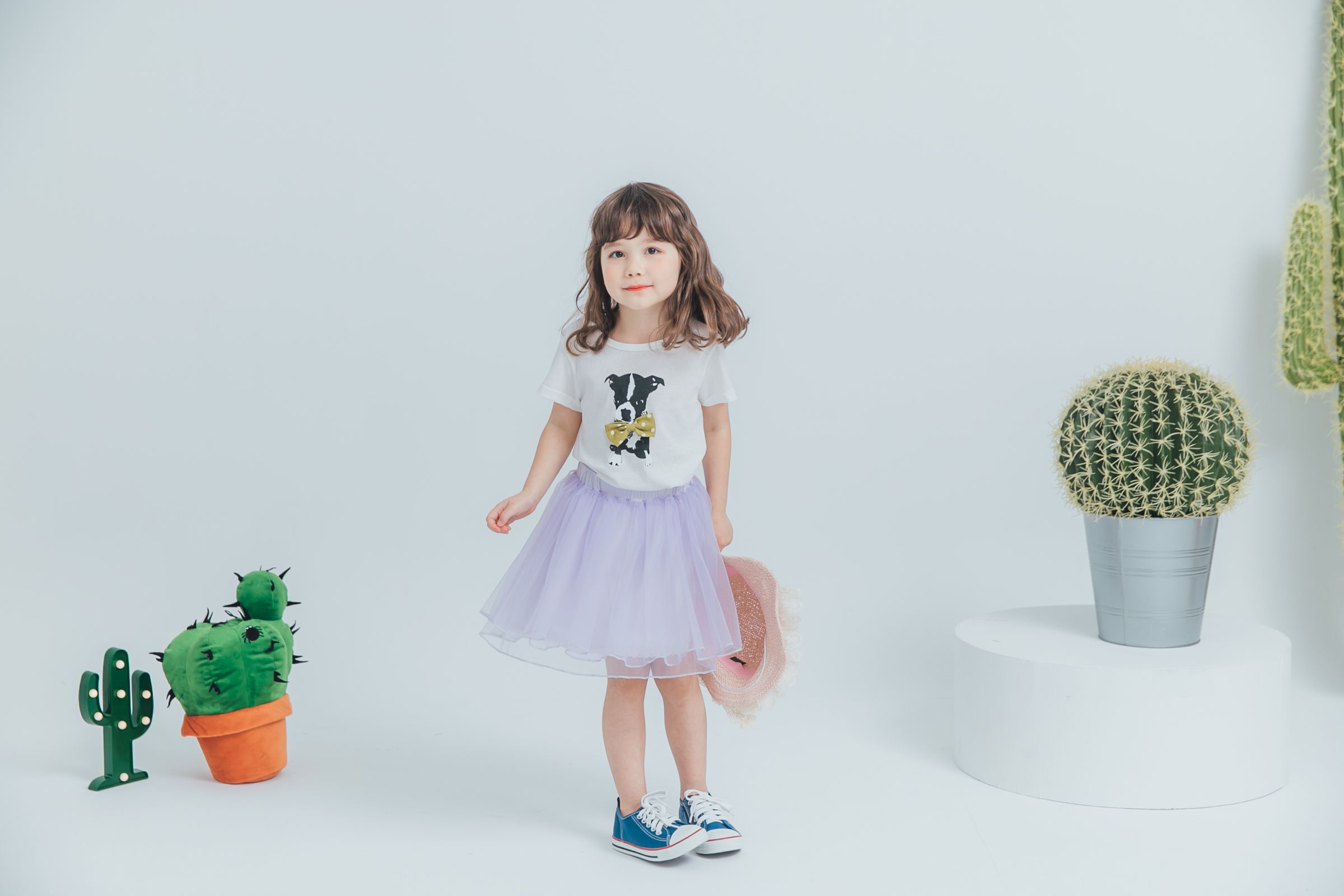 Peachy - 北鼻款*獨家訂製綿柔空氣紗裙-短裙款-溫柔灰