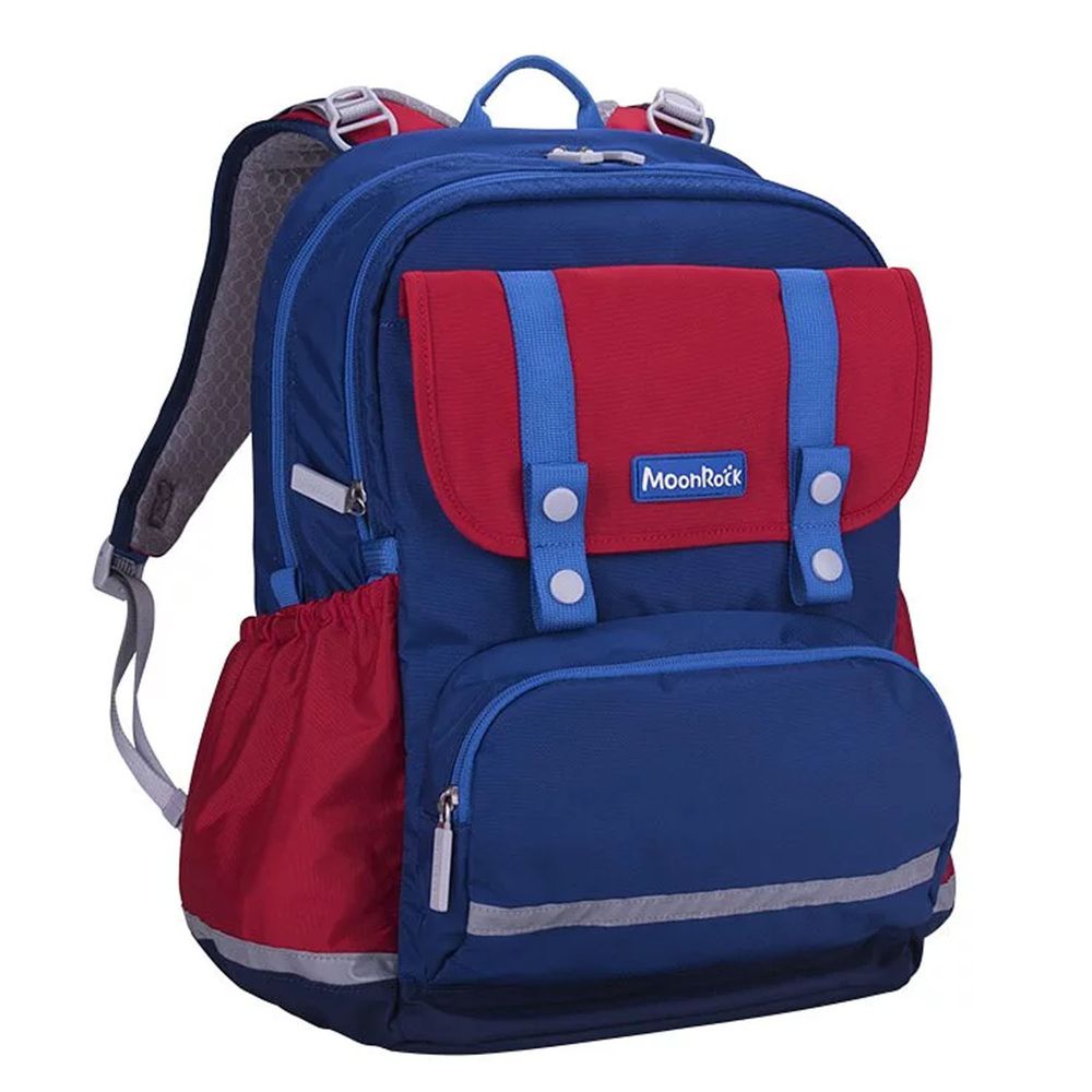 Moonrock - 護脊書包-MR3 SP-紅-建議身高120-160cm (41X29X18.5cm)