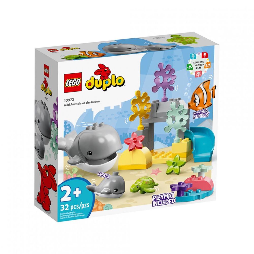 樂高 LEGO - 樂高積木 LEGO《 LT10972》Duplo 得寶系列 - 海洋野生動物-32pcs