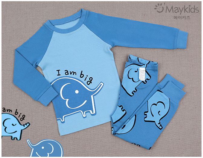 [現貨] ✦ 零碼出清價 ✭ 韓國 Maykids 有機棉長袖家居服/防踢被 ✭