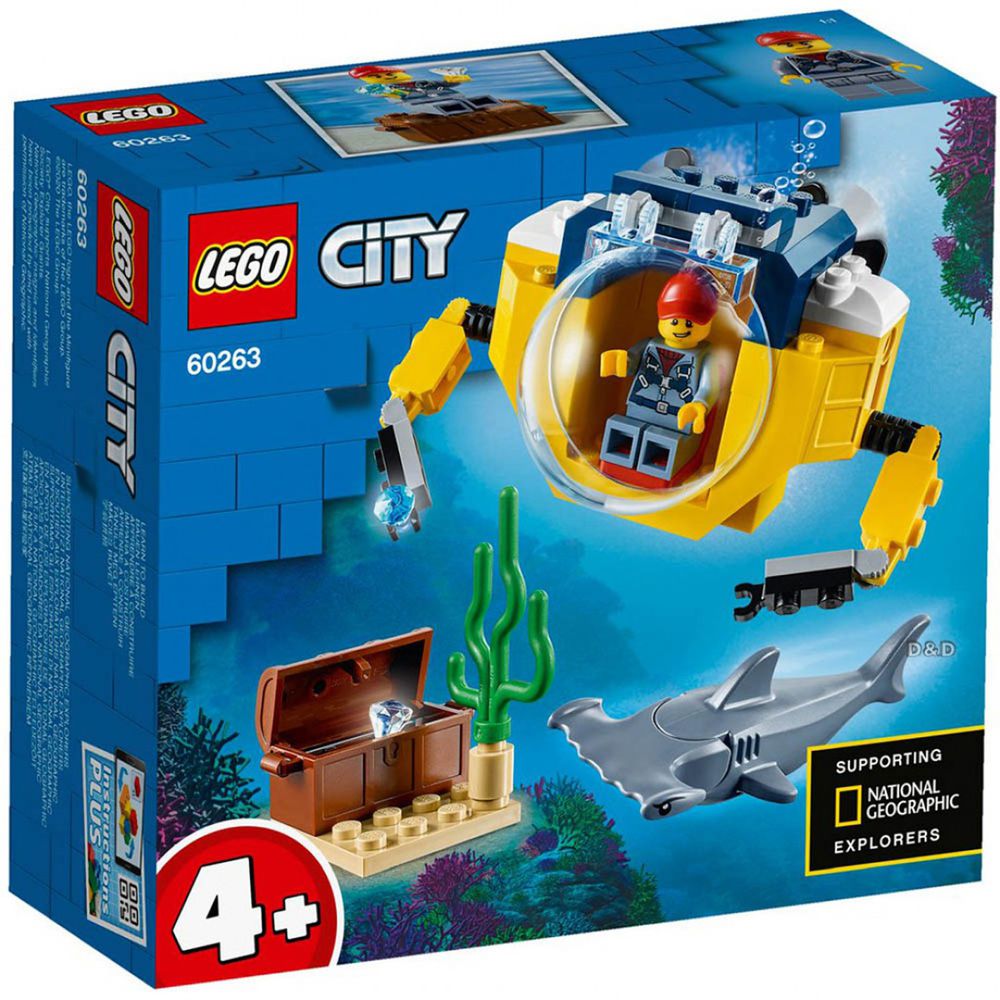 樂高 LEGO - 樂高積木 LEGO《 LT60263 》City 城市系列 - 海洋迷你潛水艇-41pcs