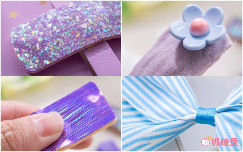 韓國 Bimbo Bimba - 髮夾2入組-Angel-玫瑰粉