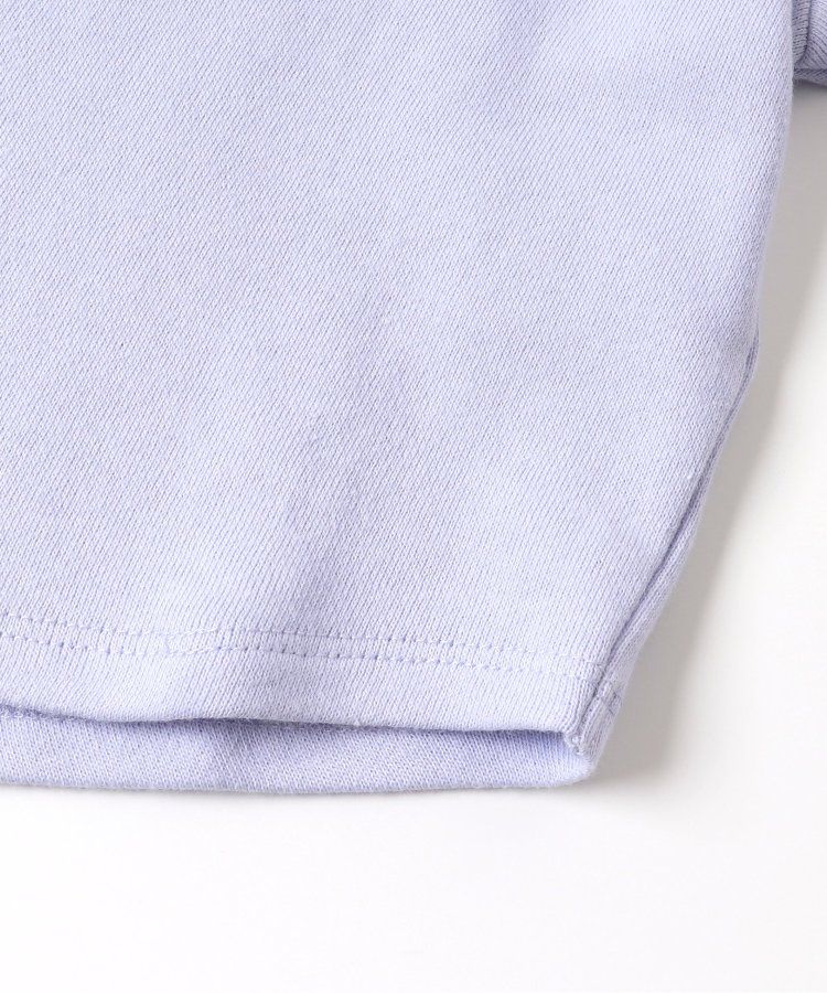 日本 apres les cours - 刺繡童趣印花圓領長袖上衣-草莓蛋糕-摩卡