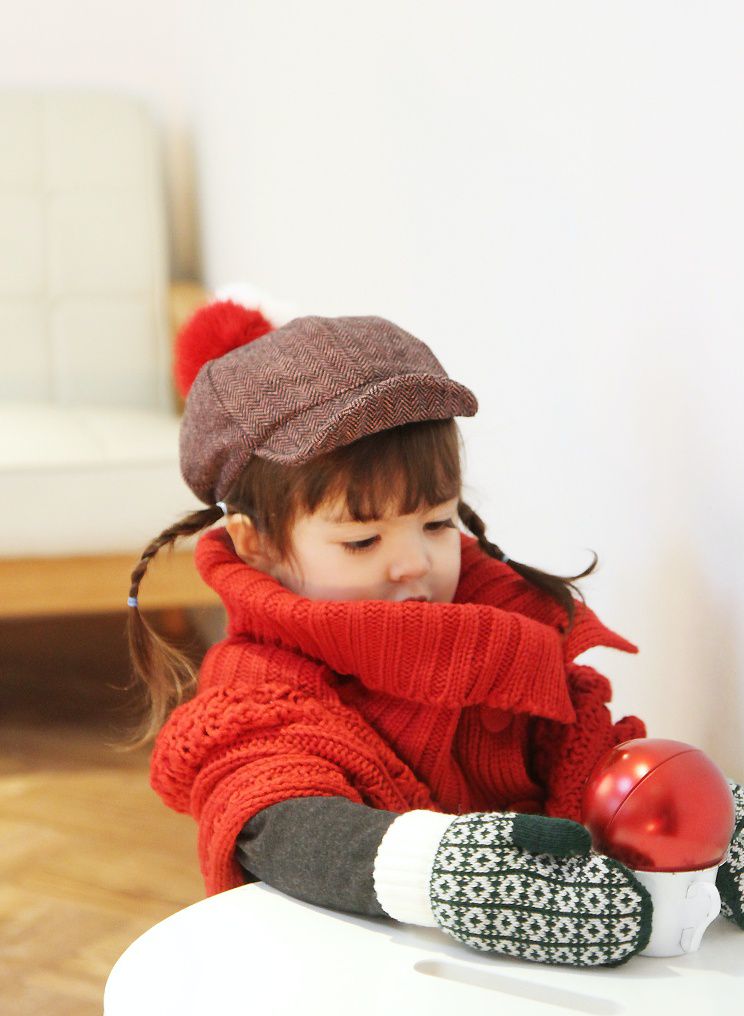 韓國 Babyblee - 紋路棒球帽-綠 (FREE)