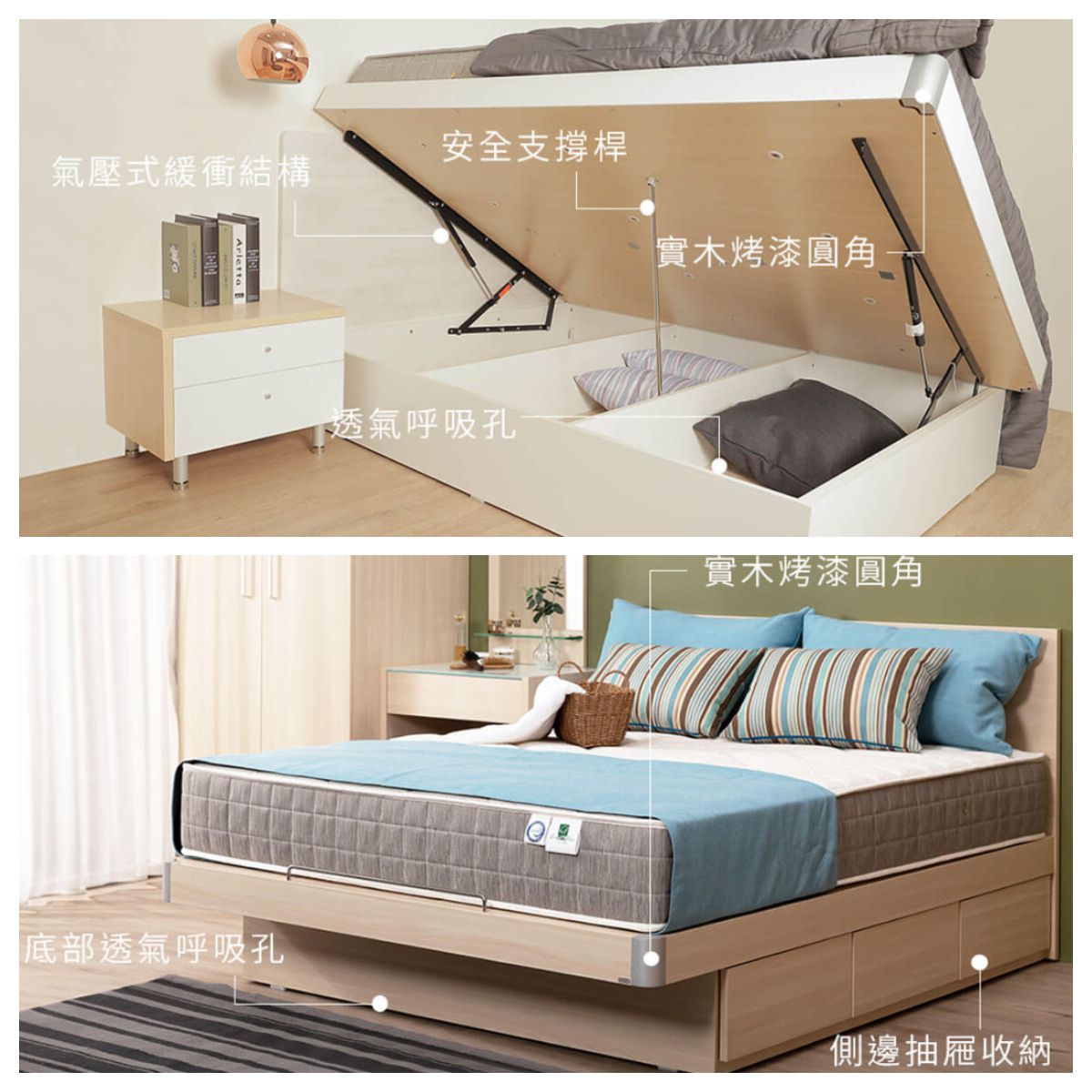 幫選 城市家居的這兩款床架哪個好?有買過的可以說說評價嗎?